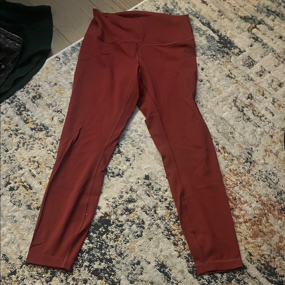 lululemon athletica burnt orange Align Leggings
